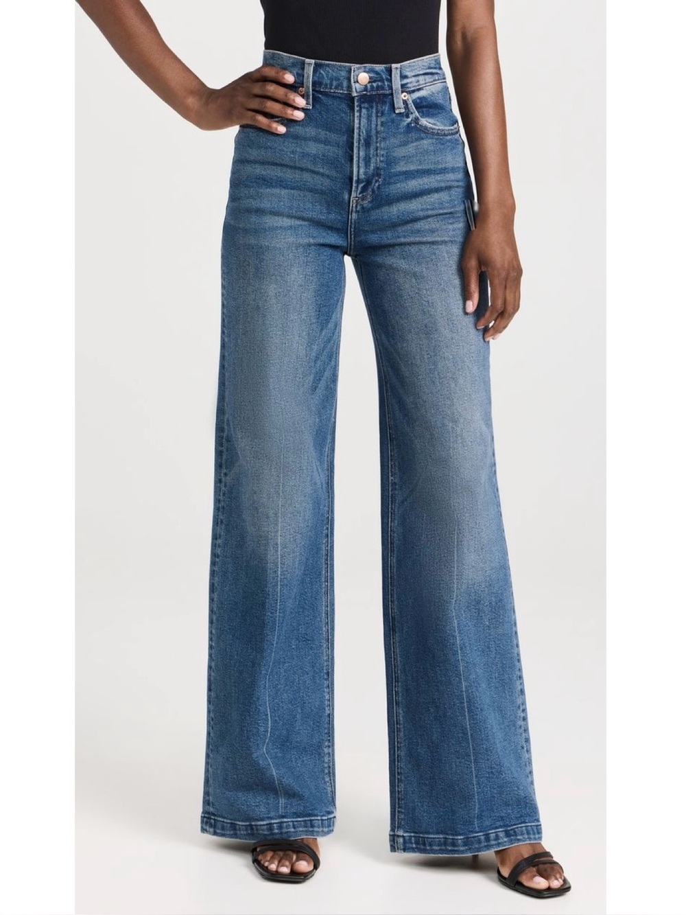 Pistola Lana Wide Leg Jeans in Cider Wash